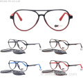 Men Ultem Optical Frame Clip magnétique sur les lunettes de soleil